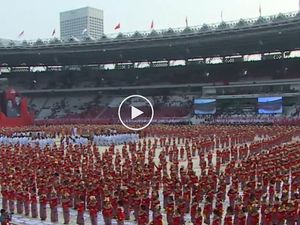 Kemeriahan Puncak Peringatan Bulan Bung Karno di GBK