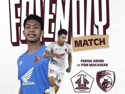 Jadwal Persik Kediri Vs PSM Makassar di Laga Uji Coba Sore Ini