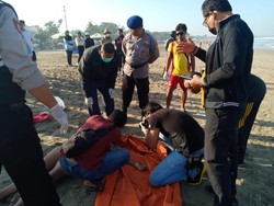 Perempuan Tanpa Identitas Tewas di Pantai Blue Ocean, Ditemukan Luka