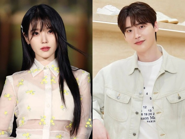 Potret IU dan Lee Jong Suk
