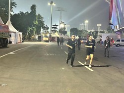 2 Jam Usai Puncak Bulan Bung Karno, Kompleks GBK Sudah Dipakai Olahraga