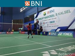 Gilbert Lewati Fathir, Rafa Atasi Andi di BNI Sirnas B Banjarbaru