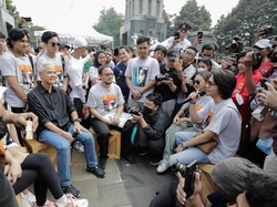 Ganjar Dialog dengan Artis Film di GBK, Bahas Tantangan Industri Kreatif