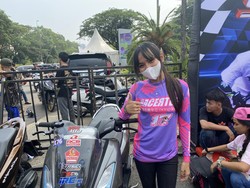 Kisah Tia Bocil, Joki Wanita Ikut Balapan di Street Race Kemayoran