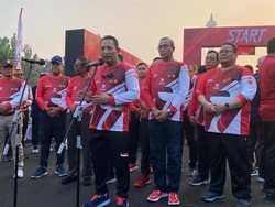 Buka Bhayangkara Fun Walk di Monas, Kapolri Serukan Pemilu Damai