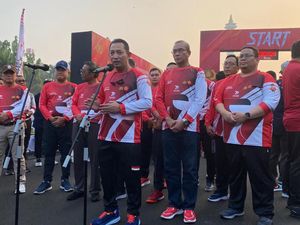 Buka Bhayangkara Fun Walk di Monas, Kapolri Serukan Pemilu Damai Buka Bhayangkara Fun Walk di Monas, Kapolri Serukan Pemilu Damai