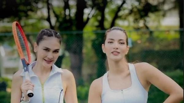 Foto Nia Ramadhani & Luna Maya, Duo Juara Tenis yang Kecantikannya Memesona