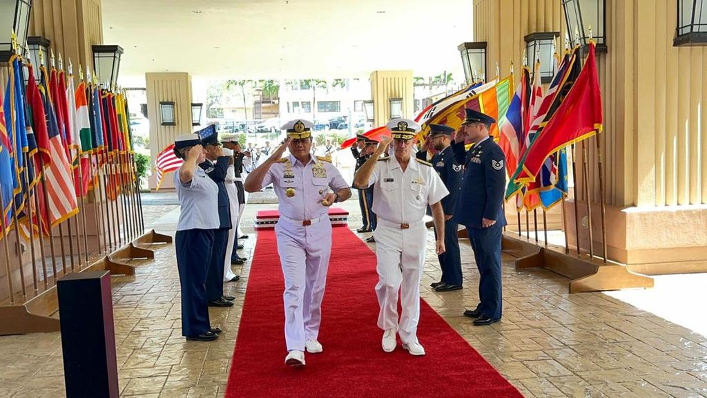Panglima TNI Kunjungi US INDOPACOM, Napak Tilas Serangan Pearl Harbour Panglima TNI Kunjungi US INDOPACOM, Napak Tilas Serangan Pearl Harbour