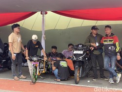 Peserta Street Race Kemayoran Rogoh Kocek Puluhan Juta Modifikasi Motor