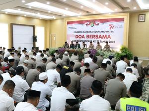 Polresta Bandara Soetta Gelar Doa Lintas Agama Sambut HUT Bhayangkara Polresta Bandara Soetta Gelar Doa Lintas Agama Sambut HUT Bhayangkara