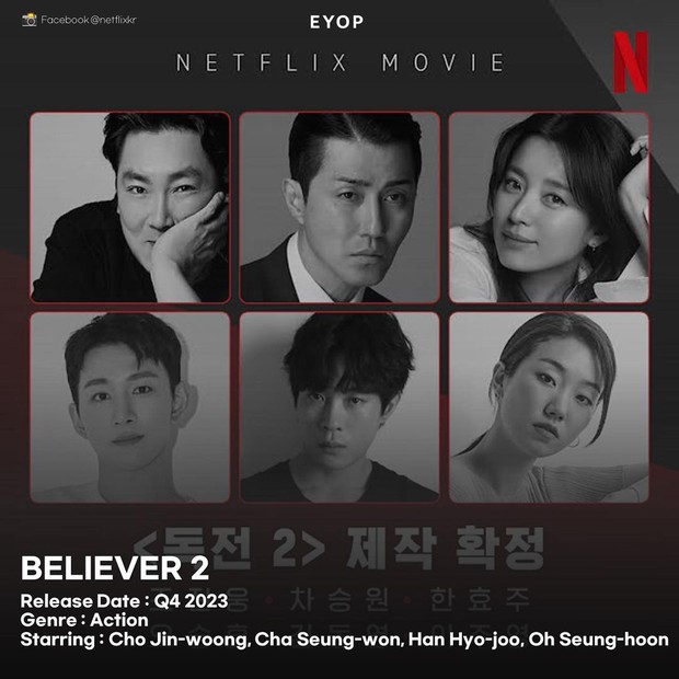 Potret pemeran utama film Believer 2