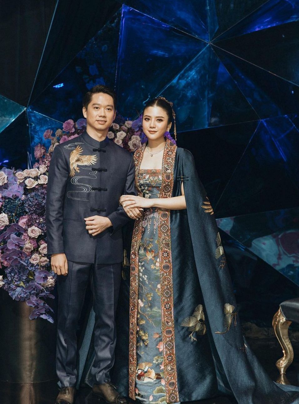 Resepsi pernikahan Kevin Sanjaya dan Valencia Tanoesoedibjo di Park Hyatt Jakarta.
