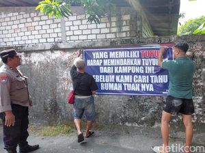 Uang Sering Hilang, Warga Lamongan Pasang Spanduk Peringatkan Pemilik Tuyul