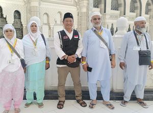 Cerita Petugas Haji Asal Sumut soal Cuaca Ekstrem di Arab Saudi Cerita Petugas Haji Asal Sumut soal Cuaca Ekstrem di Arab Saudi