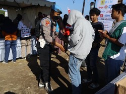 7 Penonton MXGP Samota Sumbawa Diamankan, Bawa Senjata Tajam