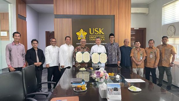 Yayasan Sativa Nusantara menandatangani Perjanjian Kerjasama Pelaksanaan Penelitian dengan Universitas Syiah Kuala (USK) untuk melakukan penelitian ganja medis di Pusat Riset Obat Herbal Universitas Syiah Kuala.