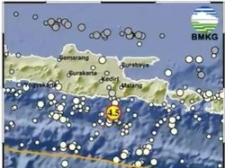 Gempa M 4,5 Guncang Malang