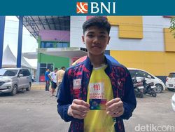 Ghaisan Kalahkan Caesar di Perempatfinal BNI Sirnas Jakarta