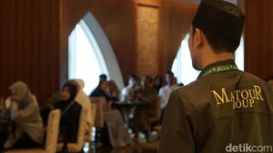 Potret Jemaah Haji Maktour Lakukan Manasik Persiapan Akhir Menuju Arafah