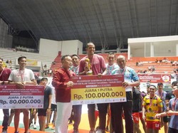 Kejurnas Voli Gubernur Kalteng Cup Berakhir, Ini Daftar Pemenangnya