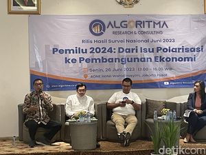 Survei Algoritma: PDIP Teratas, PKB Salip Golkar Survei Algoritma: PDIP Teratas, PKB Salip Golkar