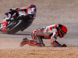 Rider Paling Sering Jatuh di MotoGP 2023 adalah... Marc Marquez
