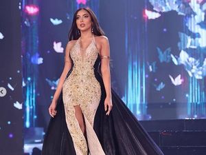 Foto: 8 Penampilan Seksi Millen Cyrus di Miss International Queen 2023