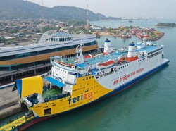 Jelang Mudik Lebaran, Dermaga Pelabuhan Merak Masih Terpantau Sepi