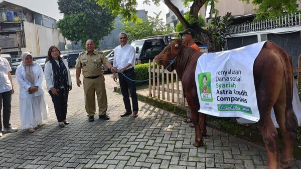 Penyaluran Ratusan Hewan Kurban Sambut Idul Adha 1444 H
