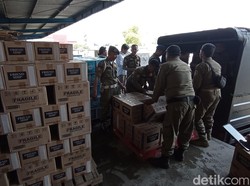 Miras Seharga Ratusan Juta Disita di Tasikmalaya