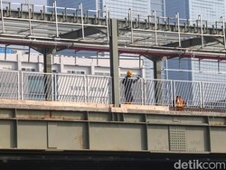 Siap-siap, Jembatan Megah di Dukuh Atas Bakal Rampung 31 Juli 2023