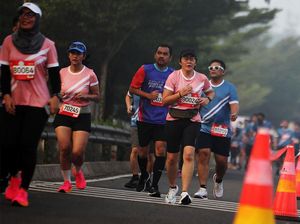Ribuan Pelari Adu Cepat di BFI Run 2023