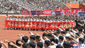 Ribuan Warga Korut Gelar Unjuk Rasa Mengecam AS