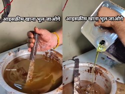 Waduh! Saus Cokelat untuk Es Krim Ini Dibuat dari Campuran Minyak Goreng