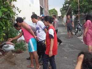 Geger Mayat Bayi Dipendam di Pekarangan Warga Banyumanik Semarang