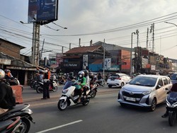 Situasi Uji Coba Simpang Kampung Utan Tangsel Pagi Ini: Ramai dan Lancar