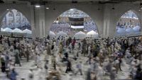 Suasana Tawaf di Masjidil Haram Jelang Puncak Ibadah Haji