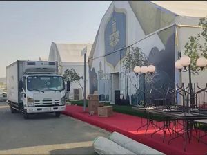 Meninjau Arafah, Mengintip Persiapan Tenda Jemaah Haji Khusus Maktour