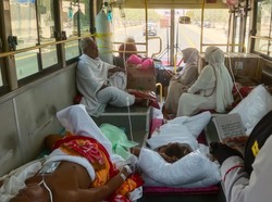 Total 238 Jemaah Haji yang Sakit Disafariwukufkan dari KKHI