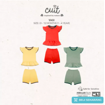 Cuit Baby Setelan Anak Perempuan