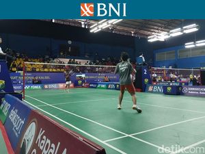Momen Divya Kuncoro Kalahkan Kirana Diva Kharisma di BNI Sirnas Banjarbaru Momen Divya Kuncoro Kalahkan Kirana Diva Kharisma di BNI Sirnas Banjarbaru