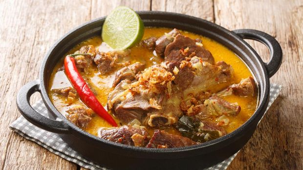 ilustrasi gulai kambing