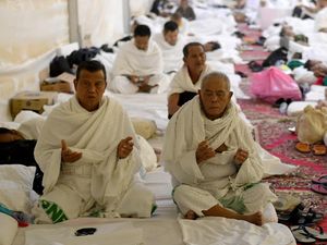 Jemaah Haji Mulai Penuhi Tenda Jelang Wukuf di Arafah