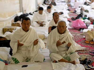 Jemaah Haji Mulai Penuhi Tenda Jelang Wukuf di Arafah