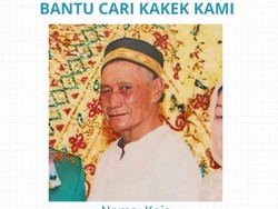 Tolong Bantu Cari! Kakek Kais di Makassar Hilang Sejak 24 Jam Terakhir