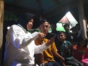 Mensos Santuni Bocah Jantung Bocor dan Tak Punya Anus di Aceh