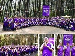 HUT Ke-48, Avrist Beri Donasi ke Anak Pejuang Kanker di YKAKI