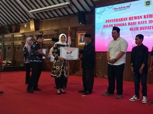 ASN Galang 55 Hewan Kurban, Bupati: Mereka Sisihkan Pendapatan Tiap Bulan