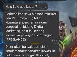 Marak Penipuan Berkedok Loker Via WA, Begini Modusnya