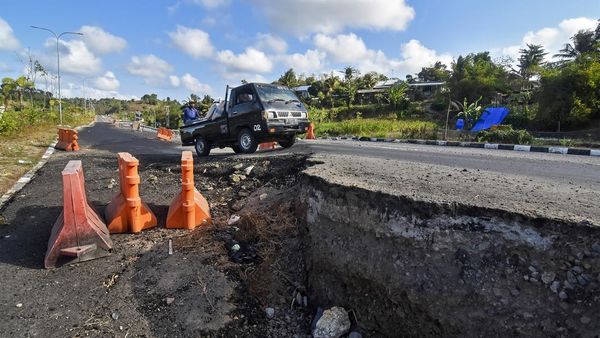 Potret Jalur Bypass BIL-Mandalika Ambles
